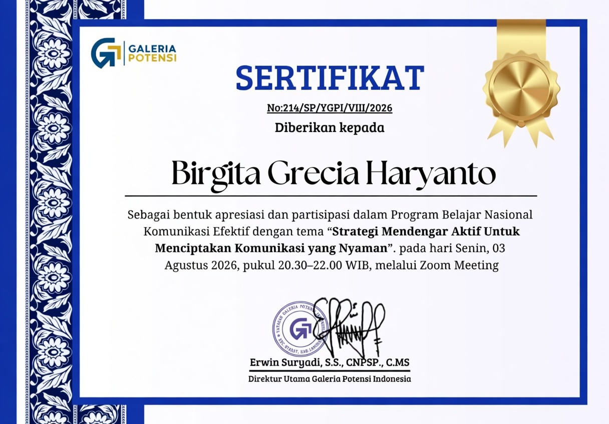 Sertifikat 8